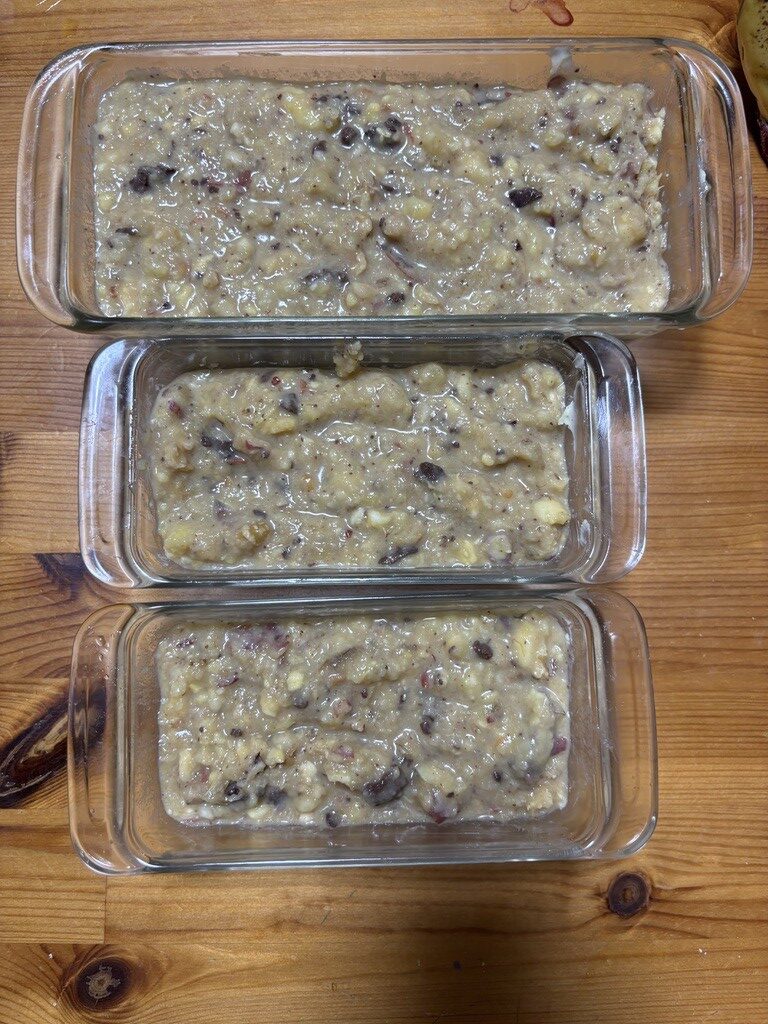 bake the sweet potato mix